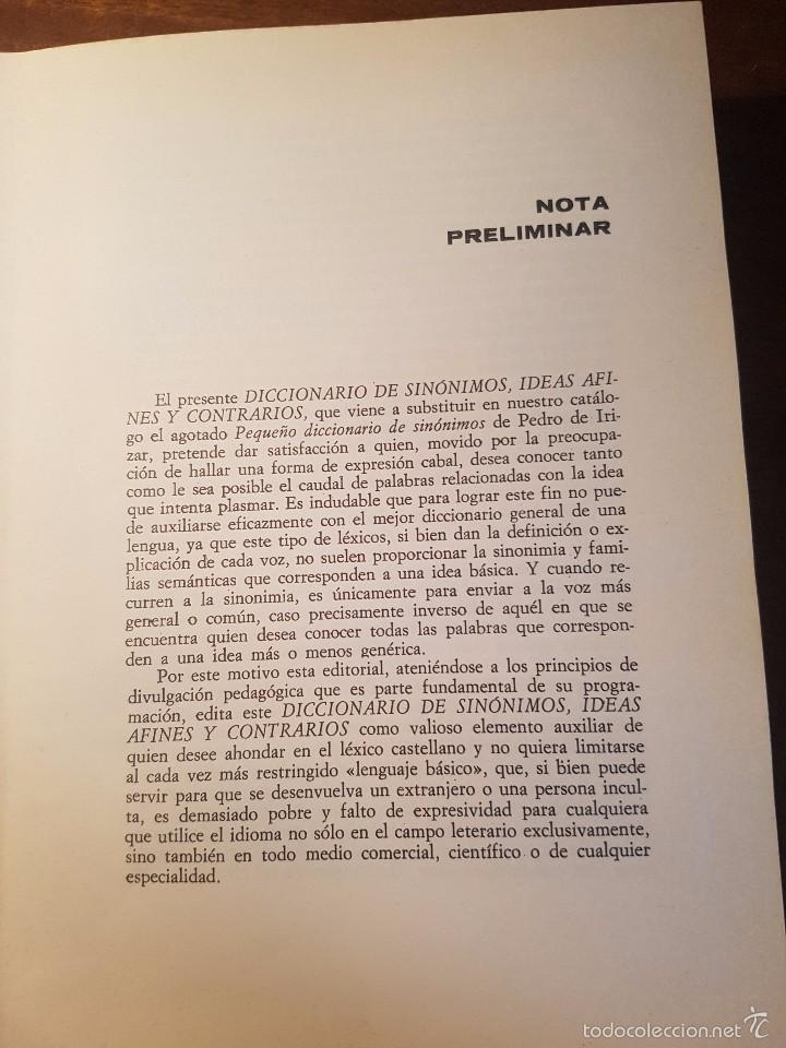 Libros: DICCIONARIO DE SINONIMOS Y CONTRARIOS - EDITORIAL TEIDE - - Foto 2