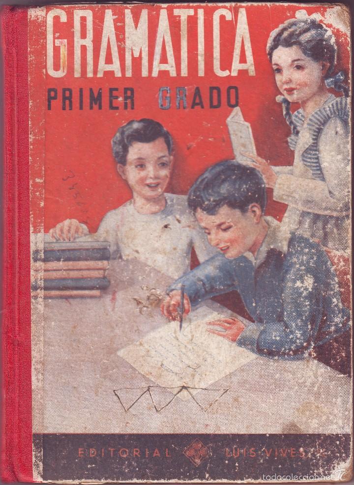 Libros: GRAMATICA PRIMER GRADO 1953 EDELVIVES - Foto 1