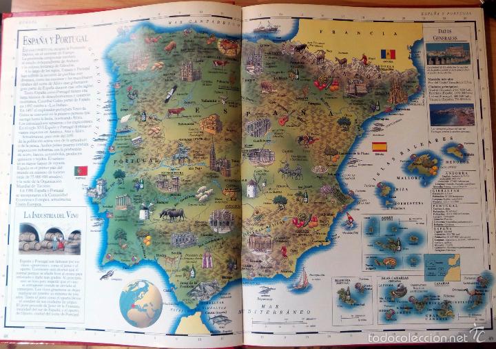 Libros: Atlas Visual: Los Grandes Atlas Visuales - Edici&oacute;n de 1990 - Foto 11