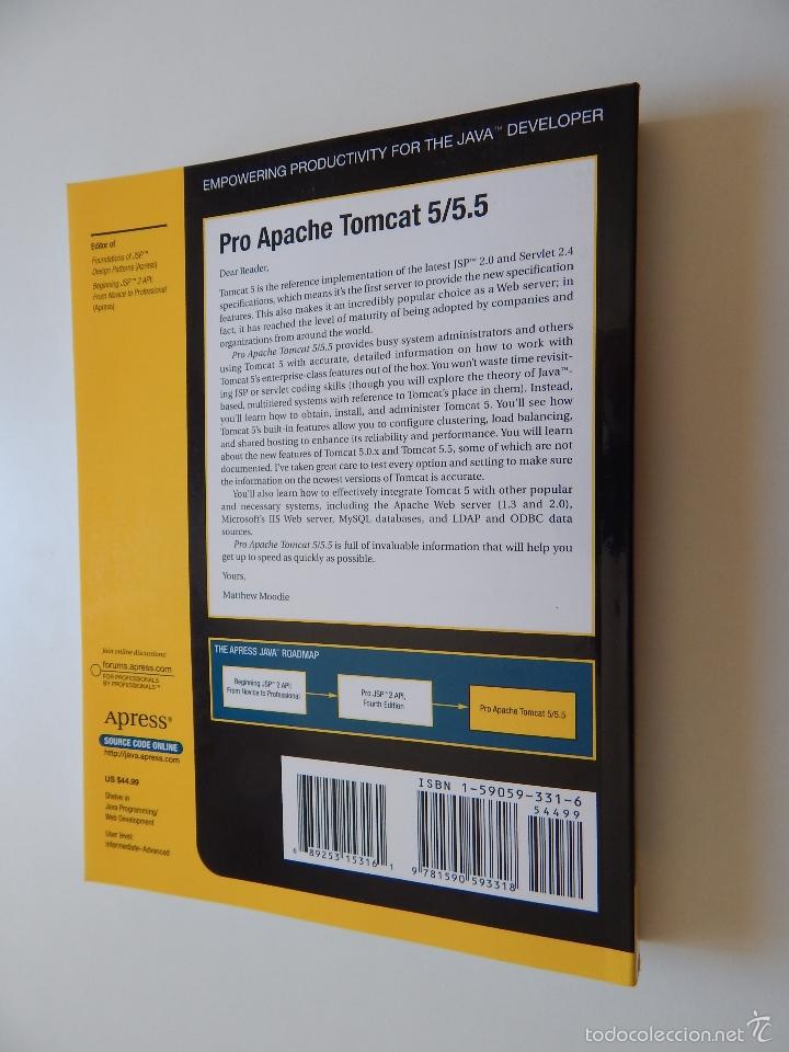Libros: Pro Apache Tomcat 5/5.5 - Matthew Moodie - Foto 2