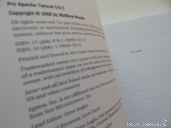 Libros: Pro Apache Tomcat 5/5.5 - Matthew Moodie - Foto 4