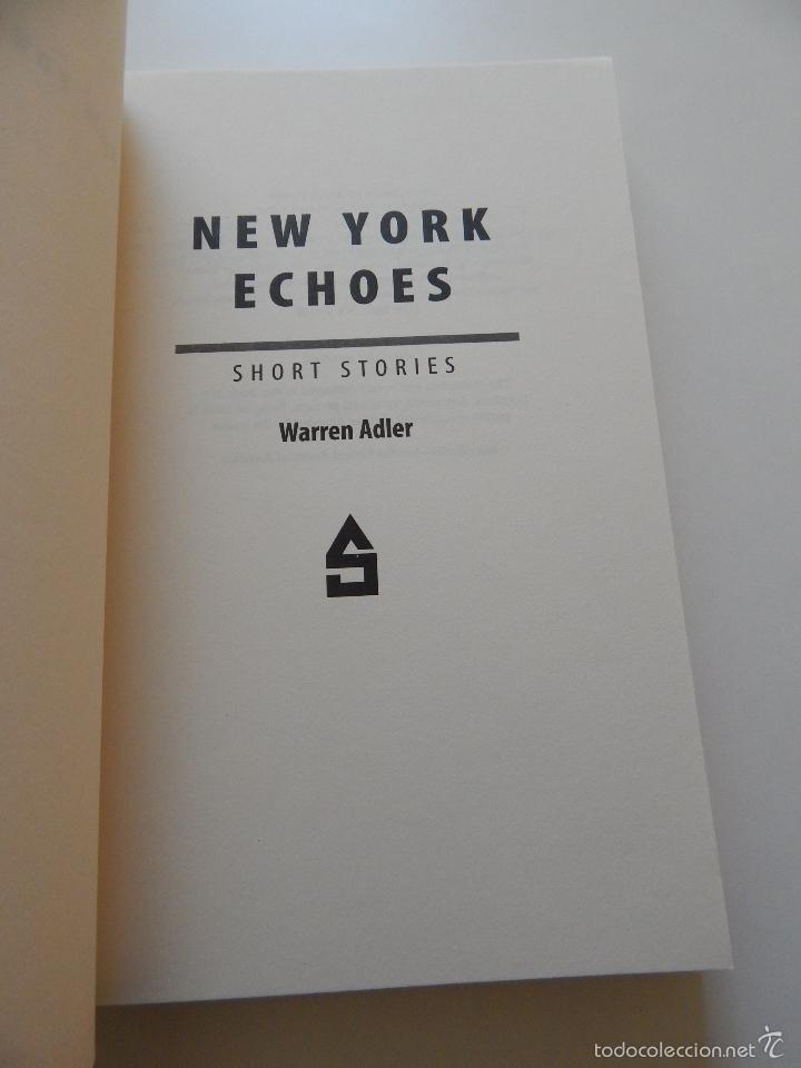Libros: New York Echoes - Warren Adler 2008 - Foto 4