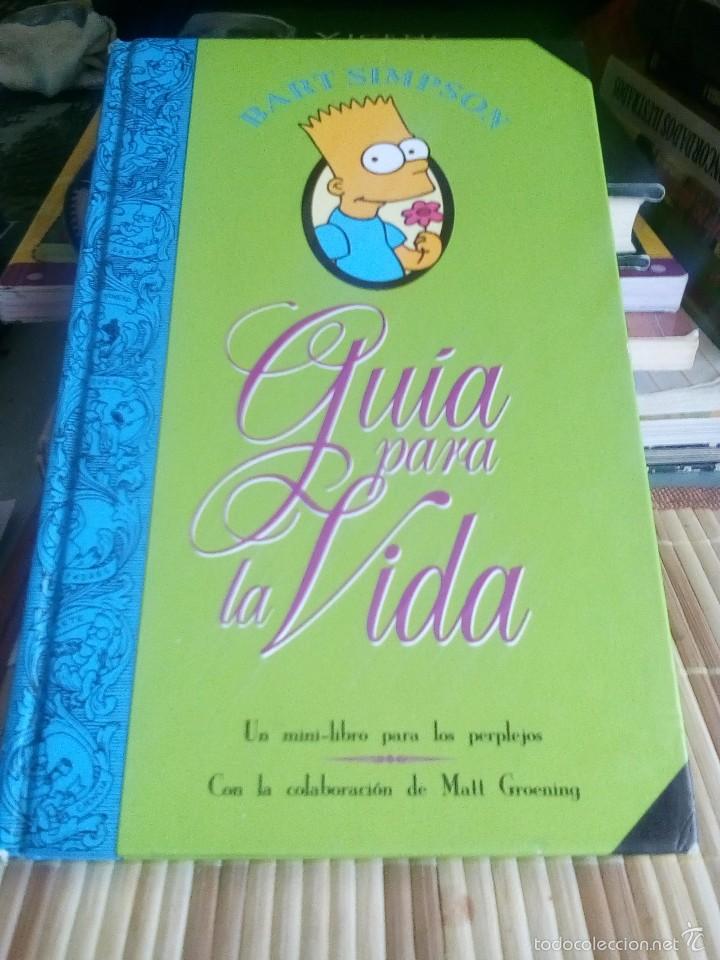 Libros: Gu&iacute;a para la vida - Bart Simpson - Con la colaboraci&oacute;n de Matt Groening - Foto 1