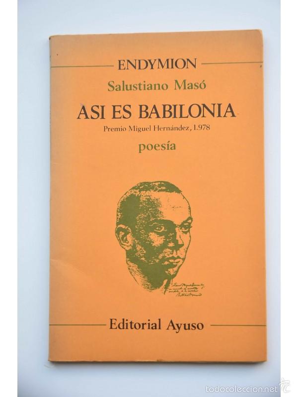 Libros: As&iacute; es Babilonia - MAS&Oacute;, Salustiano - Foto 1