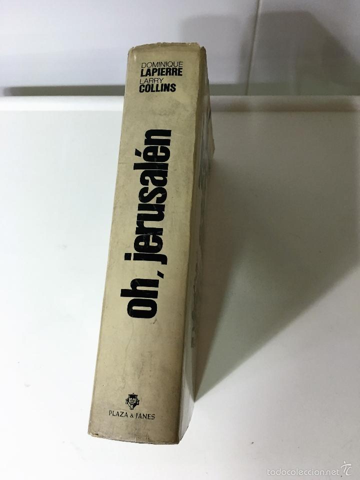 Libros: OH JERUSALEN de Dominique Lapierre y Larry Collins - Foto 3