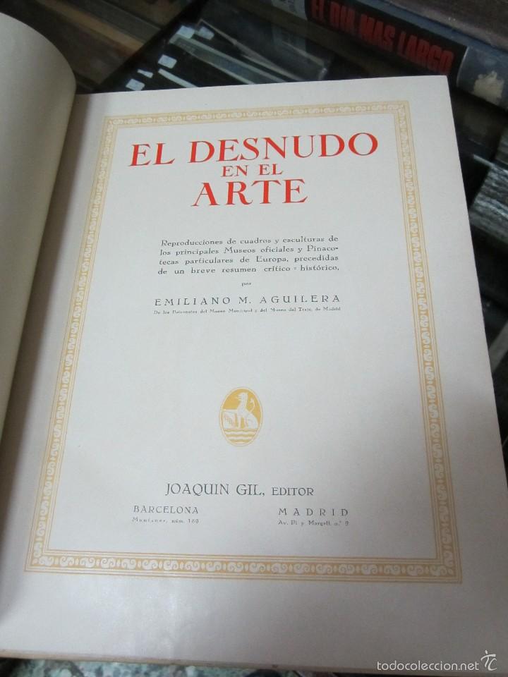 Libros: el desnudo en el arte 1932 1 edicion - Foto 2