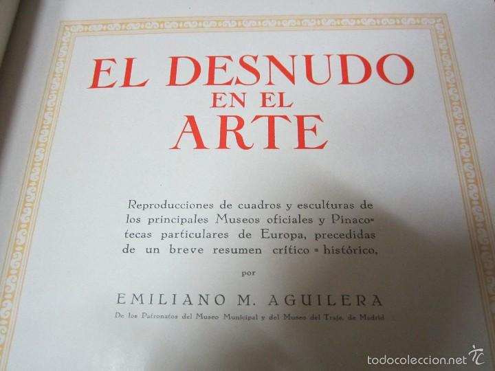 Libros: el desnudo en el arte 1932 1 edicion - Foto 3