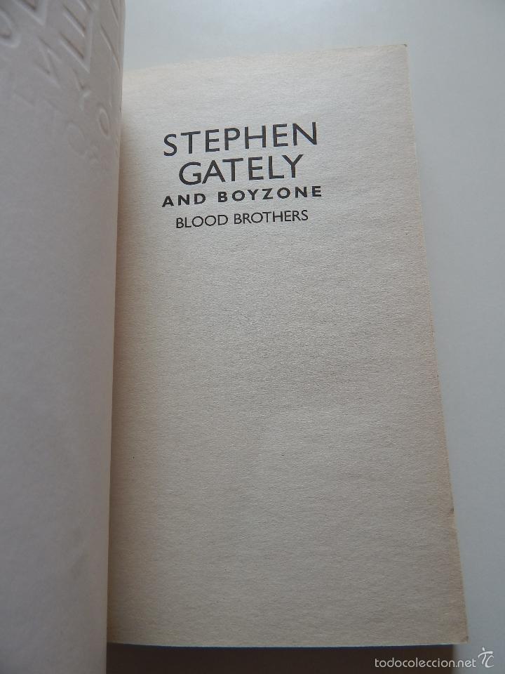 Libros: Stephen Gately and boyzone Blood Brothers - Emily Herbert - Foto 3
