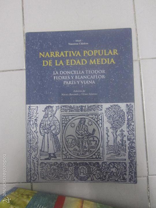 Libros: narrativa popular en la edad media