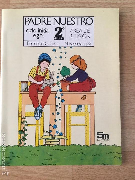 Libros: Religi&oacute;n Padre Nuestro. 1* EGB. SM. - Foto 1
