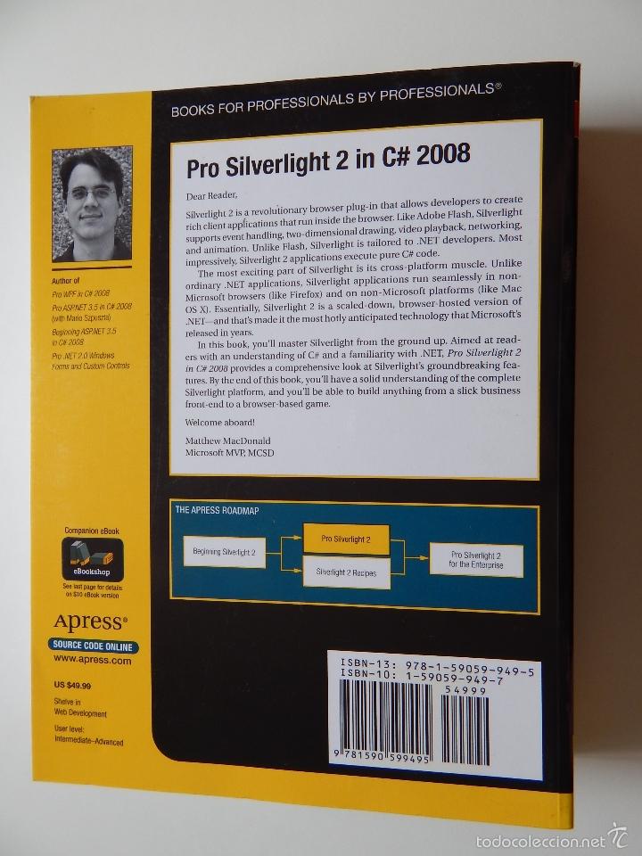 Libros: Pro Silverlight 2 in C# 2008 - Matthew MacDonald - Foto 3