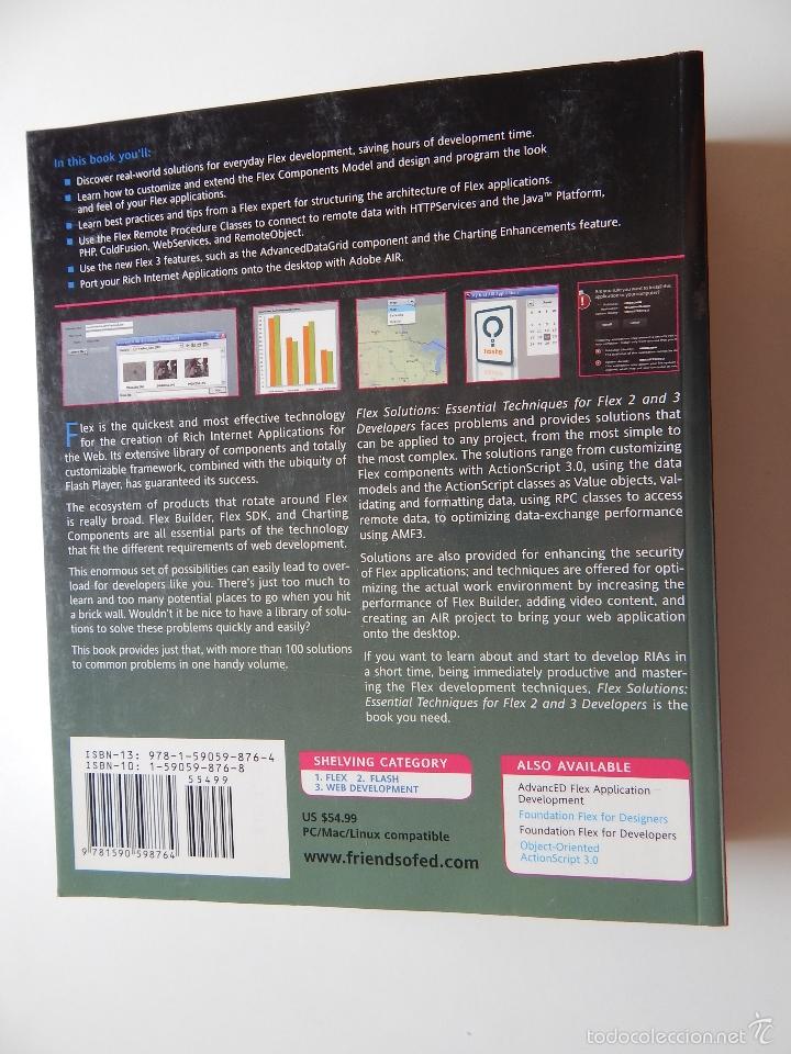 Libros: Flex Solutions Essential Techniques for Flex 2 and 3 Developers - Marco Casario - Foto 4