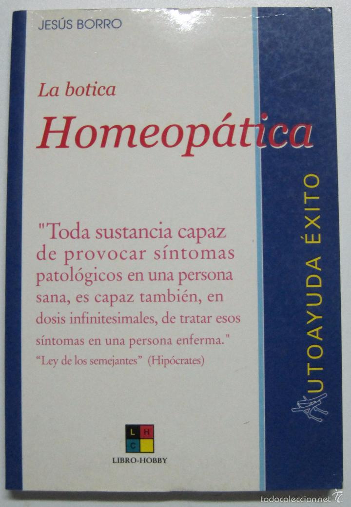 Libros: La botica homeopatica / Borro, Jesus - Foto 1