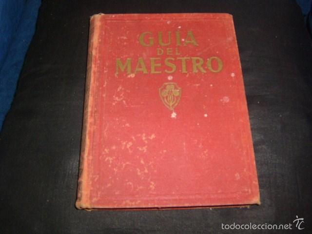 Libros: GUIA DEL MAESTRO , EDELVIVES 1942 - Foto 1