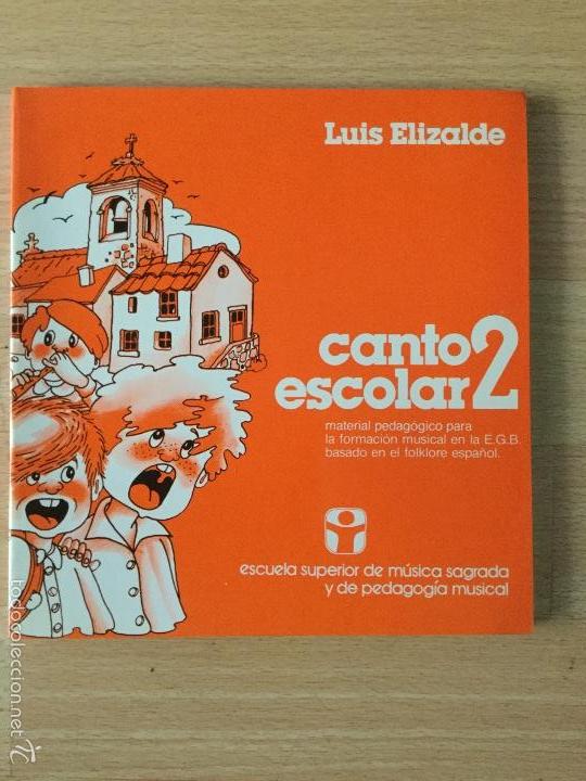 Libros: Canto escolar 2. EGB. NUEVO - Foto 1