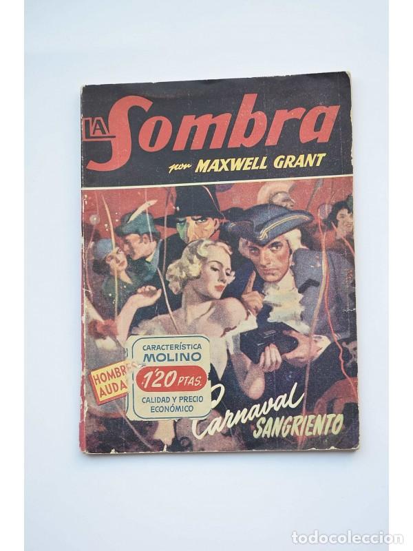 Libros: La Sombra. Carnaval sangriento - GRANT, Maxwell (Gibson, Walter B.) - Foto 1