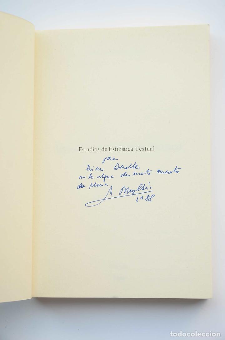 Libros: Estudios de estil&iacute;stica textual - MU&Ntilde;OZ CORT&Eacute;S, Manuel - Foto 2