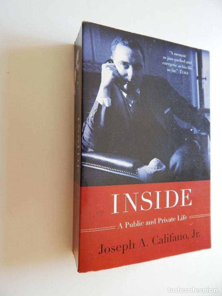Libros: Inside : A public and private life - Joseph A. Califano, Jr. / Libro en ingl&eacute;s - Foto 1
