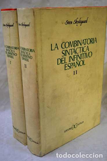Libros: La combinatoria sint&aacute;ctica del infinitivo espa&ntilde;ol.- Skydsgaard, Sven - Foto 1