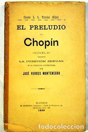 Libros: El preludio de Chop&iacute;n.- Tolstoi, Leon - Foto 1