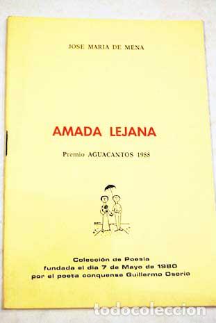 Libros: Amada lejana.- Mena, Jos&eacute; Mar&iacute;a de - Foto 1