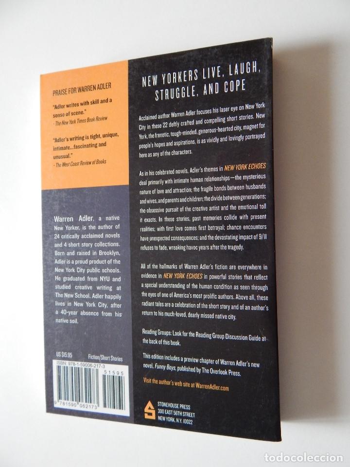 Libros: New York Echoes. Short Stories - Warren Adler - Foto 2
