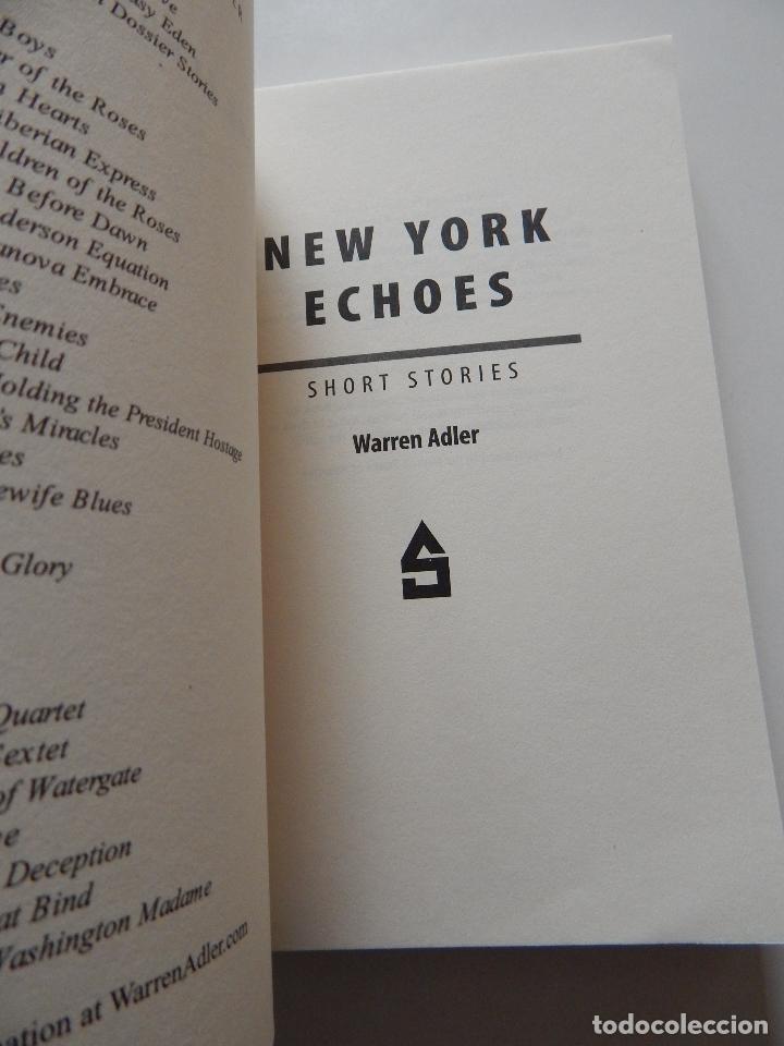 Libros: New York Echoes. Short Stories - Warren Adler - Foto 3
