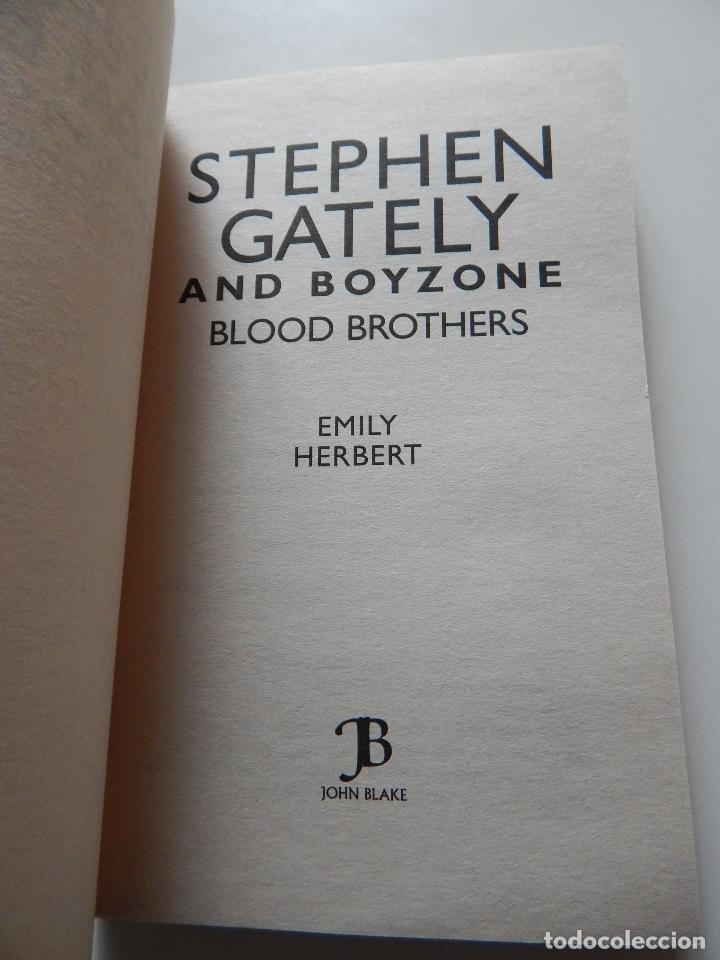 Libros: Stephen Gately and boyzone Blood Brothers - Emily Herbert - Foto 4