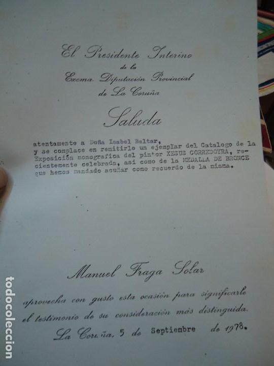 Libros: XES&Uacute;S CORREDOYRA cat&aacute;logo de la exposici&oacute;n de 1978 MUY RARO EJEMPLAR - Foto 9