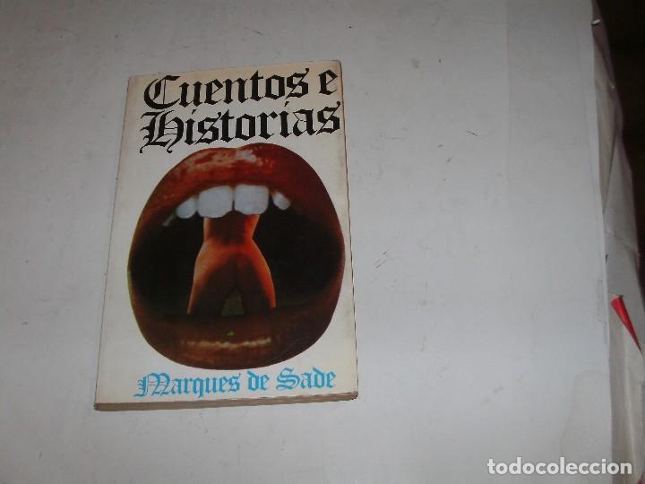 Libros: MARQUES DE SADE - CUENTOS E HISTORIAS - Foto 1