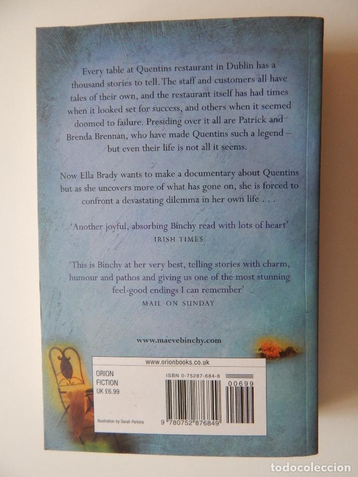 Libros: Quentins - Maeve Binchy / Ingl&eacute;s - Foto 3