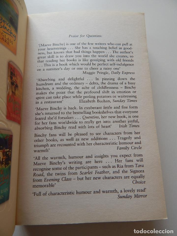 Libros: Quentins - Maeve Binchy / Ingl&eacute;s - Foto 4