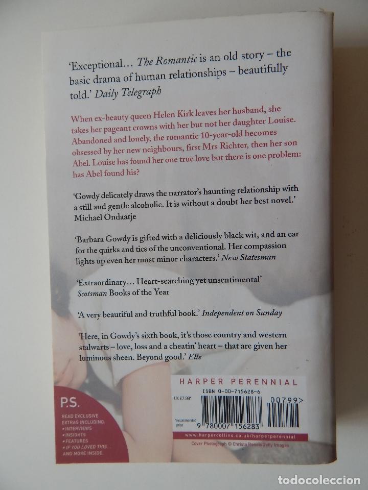 Libros: The romantic - Barbara Gowdy - Foto 3