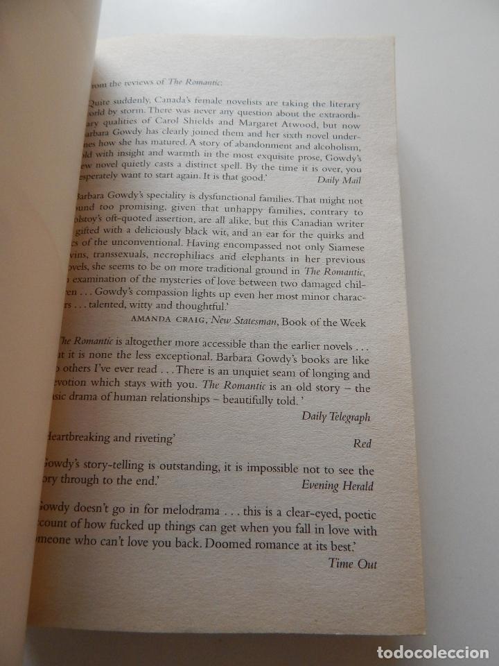 Libros: The romantic - Barbara Gowdy - Foto 4