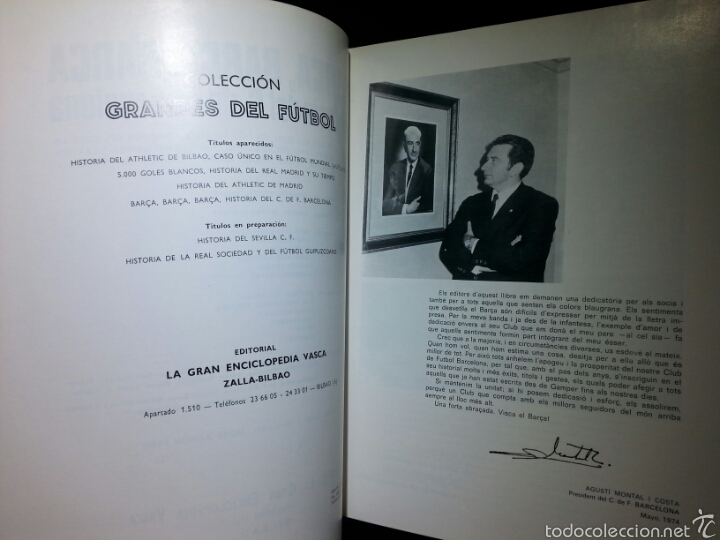 Libros: BAR&Ccedil;A BAR&Ccedil;A BAR&Ccedil;A HISTORIA DEL C. DE F. BARCELONA - Foto 4