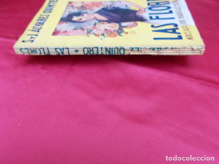 Libros: LAS FLORES. &Aacute;LVAREZ QUINTERO. LA NOVELA AMARILLA. N&ordm; 4. 1930. 2&ordf; EDICI&Oacute;N. - Foto 5