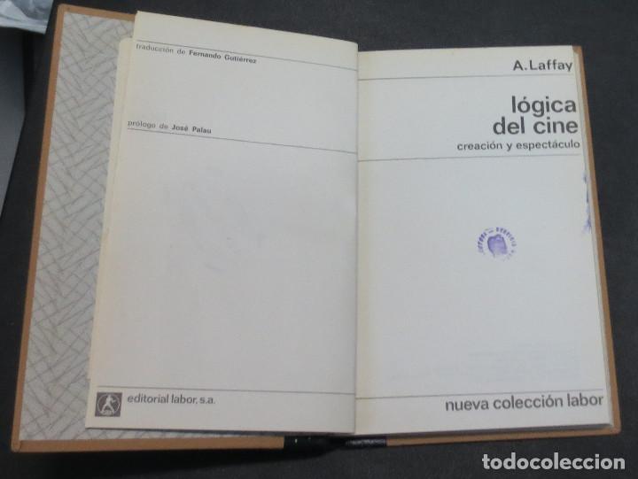 Libros: L&Oacute;GICA DEL CINE A. LAFFAY EDITORIAL LABOR A&Ntilde;O 1966 - Foto 3