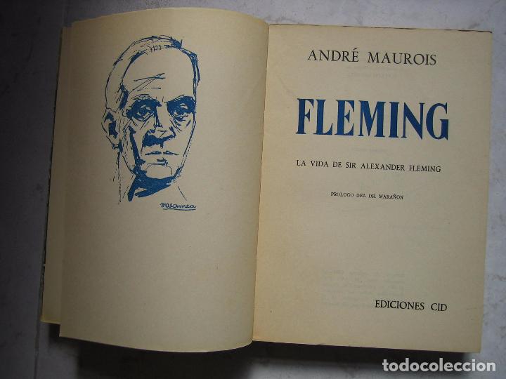 Libros: Fleming por Andr&eacute; Maurois 1963 - Foto 2