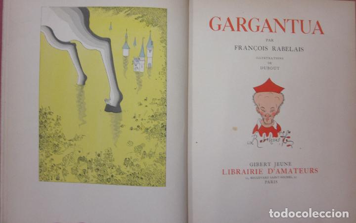 Libros: Gargantua. Ilustrations de Dubout - RABELAIS, FRAN&Ccedil;OIS - Foto 2