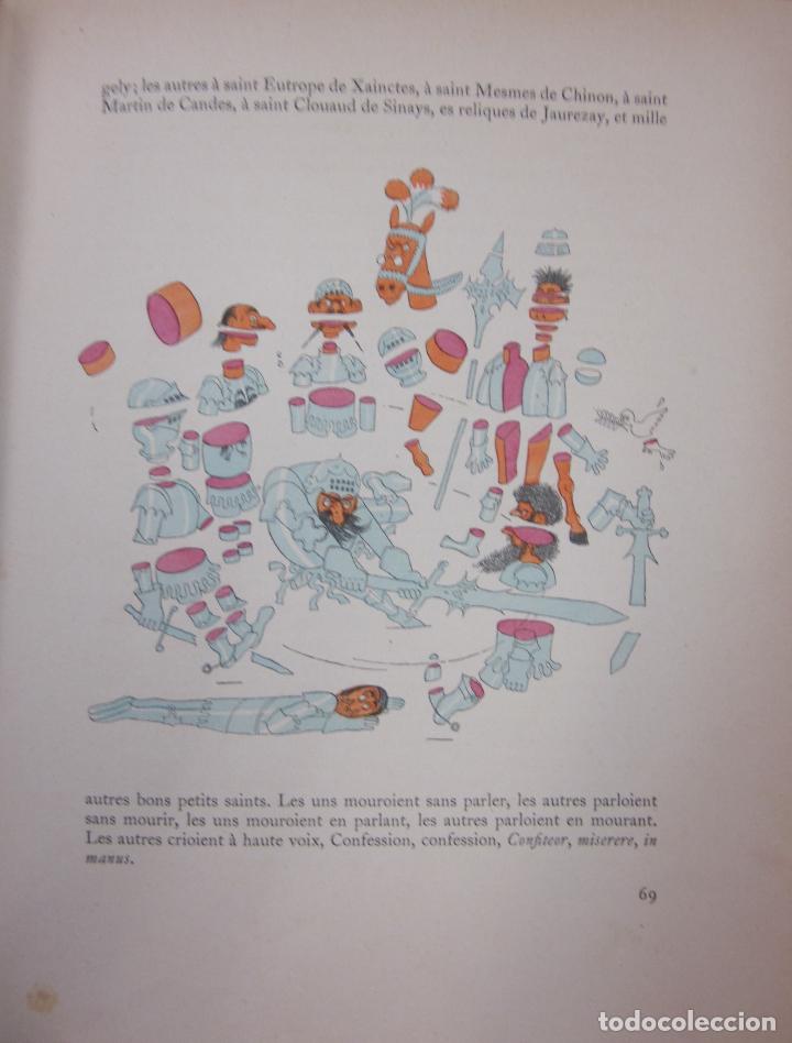 Libros: Gargantua. Ilustrations de Dubout - RABELAIS, FRAN&Ccedil;OIS - Foto 4