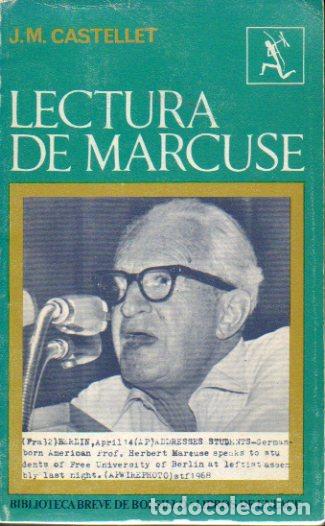 Libros: LECTURA DE MARCUSE. - Foto 1