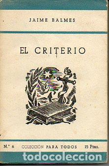 Libros: EL CRITERIO. - Foto 1