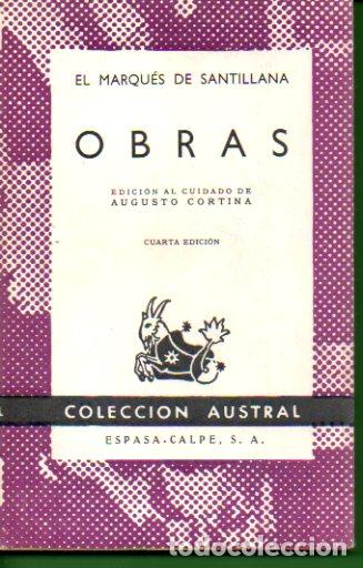 Libros: OBRAS. Edici&oacute;n al cuidado de Augusto Cortina. 4&ordf;ed. - Foto 1