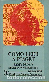 Libros: C&Oacute;MO LEER A PIAGET. 1&ordf; edici&oacute;n en espa&ntilde;ol. - Foto 1