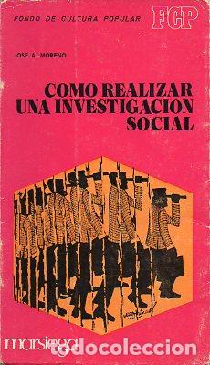 Libros: C&Oacute;MO REALIZAR UNA INVESTIGACI&Oacute;N SOCIAL. - Foto 1