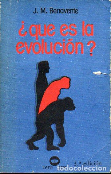 Libros: &iquest;QU&Eacute; ES LA EVOLUCI&Oacute;N? Pr&oacute;logo del Dr. Bermudo Mel&eacute;ndez. 3&ordf; ed. - Foto 1