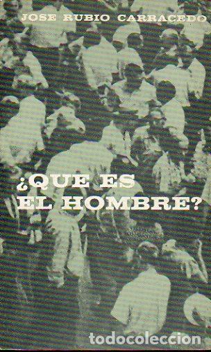 Libros: &iquest;QU&Eacute; ES EL HOMBRE? 1&ordf; edici&oacute;n. - Foto 1