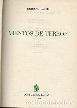 Libros: VIENTOS DE TERROR. - Foto 1