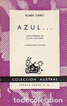 Libros: AZUL. Carta-Pr&oacute;logo de Juan Valera. 14&ordf; ed. - Foto 1