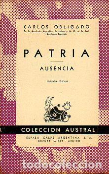 Libros: PATRIA. AUSENCIA. 2&ordf;ed. - Foto 1